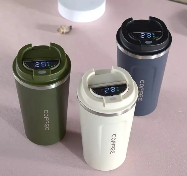 Stylish Coffee Vacuum Cup – Leak-Proof, Durable