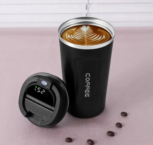 Stylish Coffee Vacuum Cup – Leak-Proof, Durable